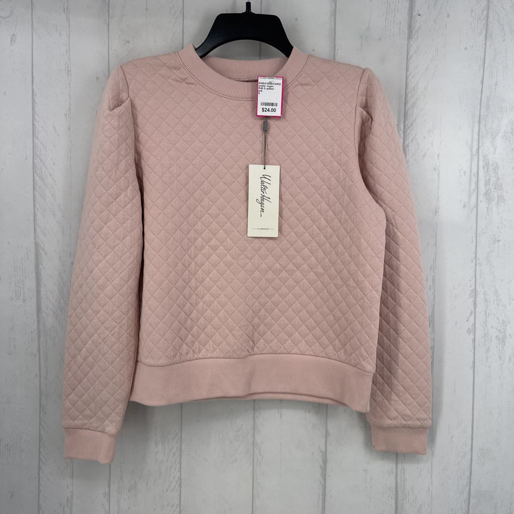R48 S quilted sweatshirt