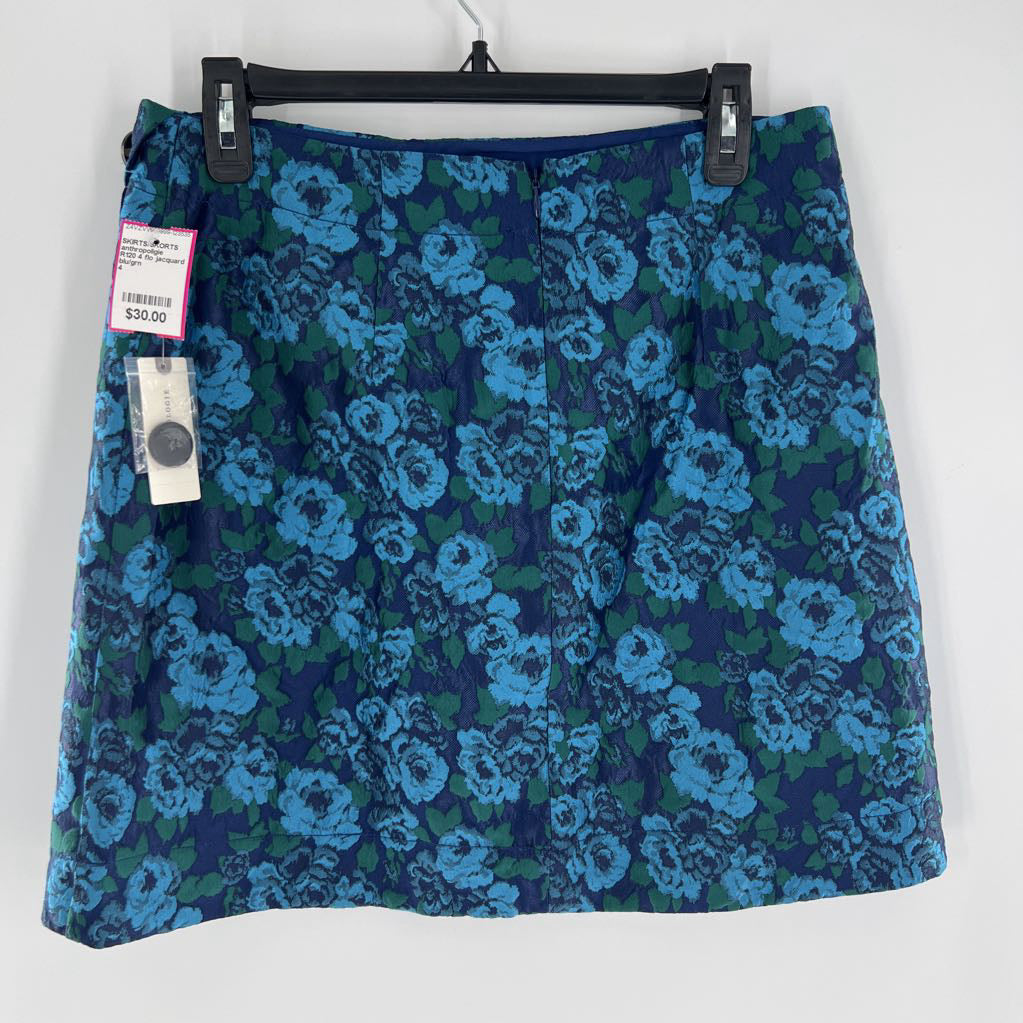 R120 4 flo jacquard wrap skirt