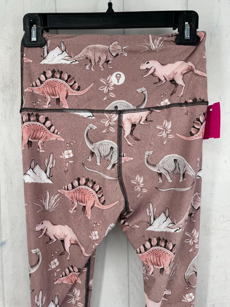 S dinosaur print legging