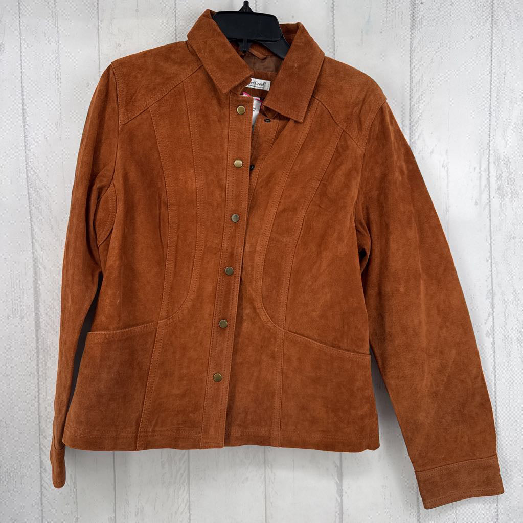 M suede jacket