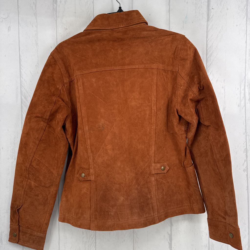 M suede jacket