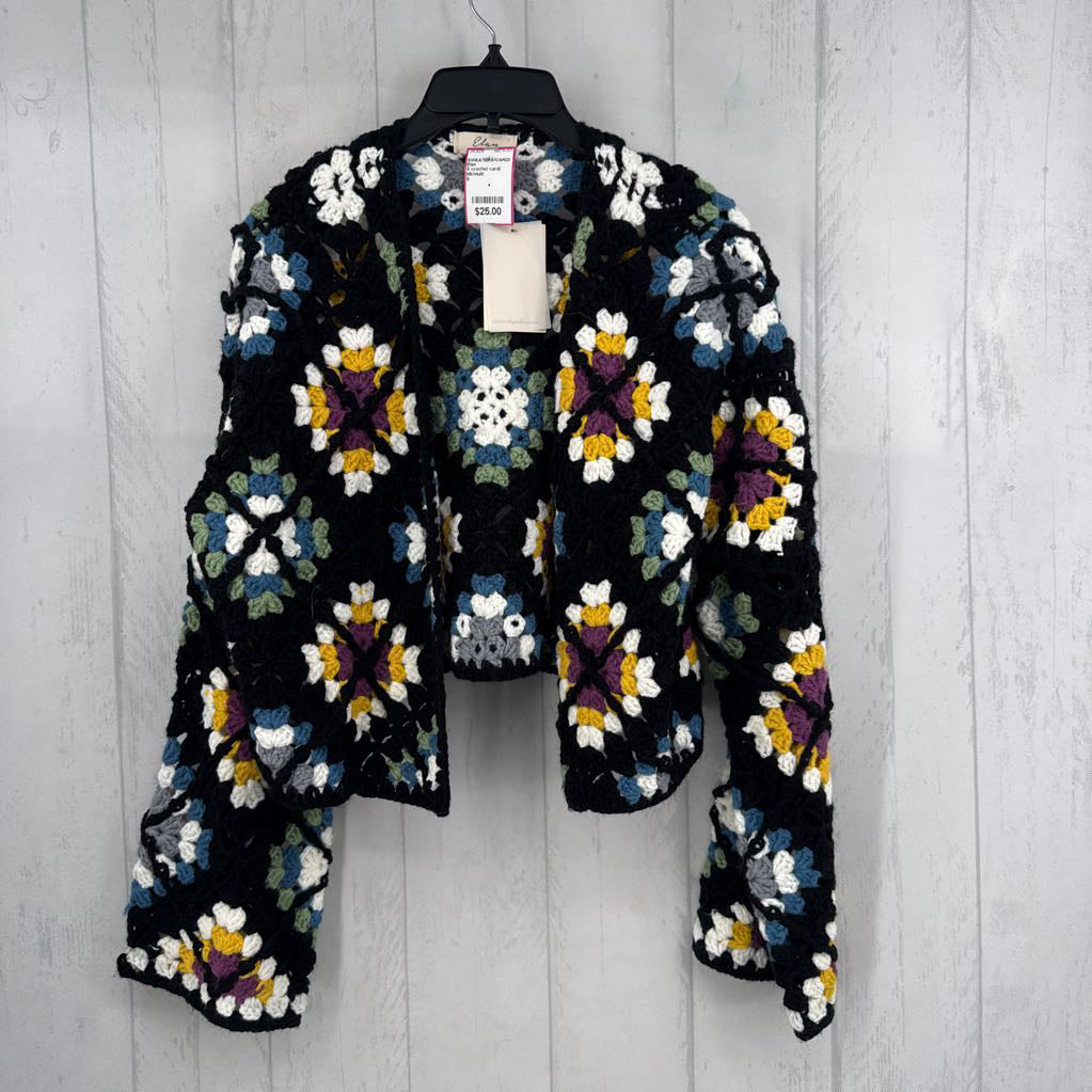 S crochet cardi
