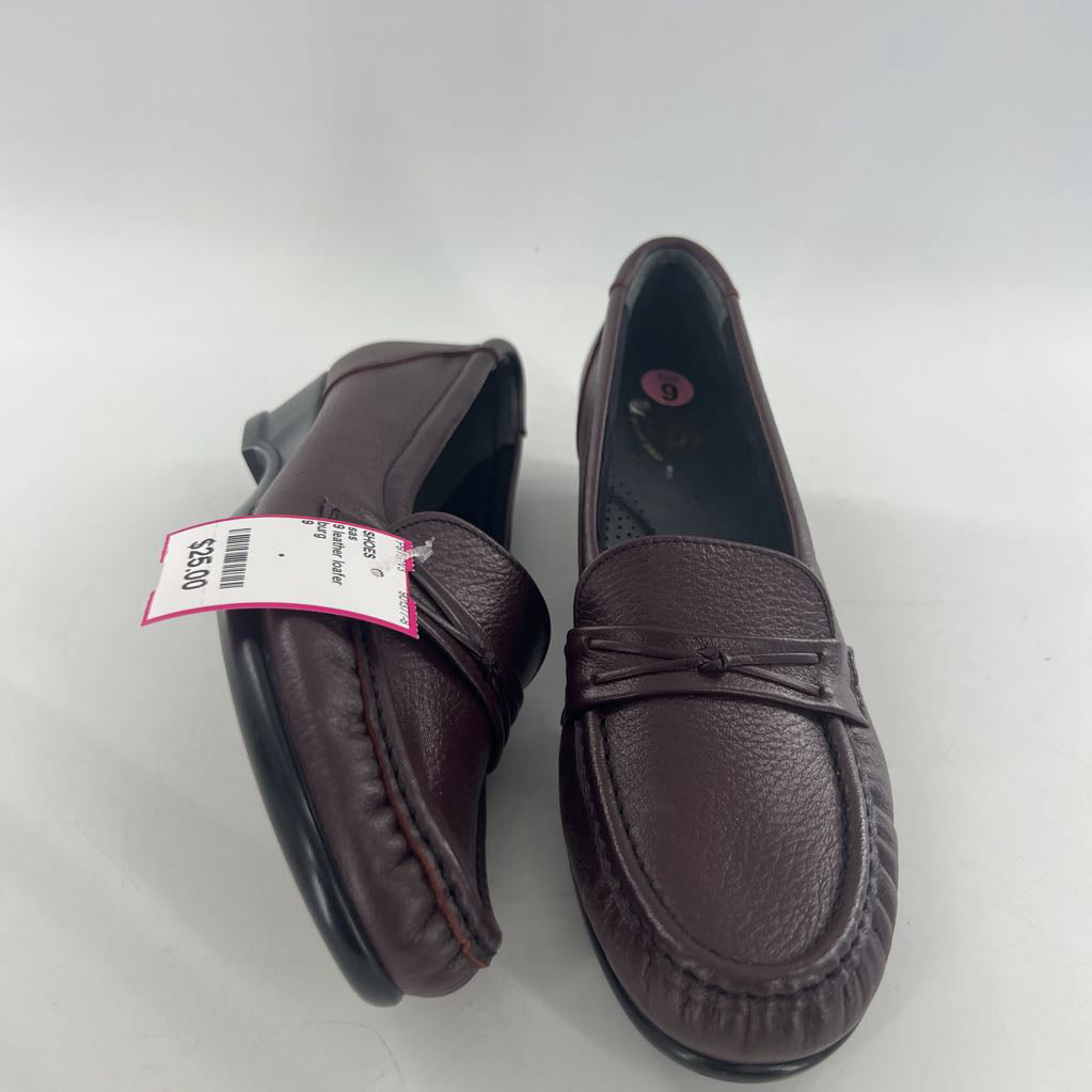 9 leather loafer
