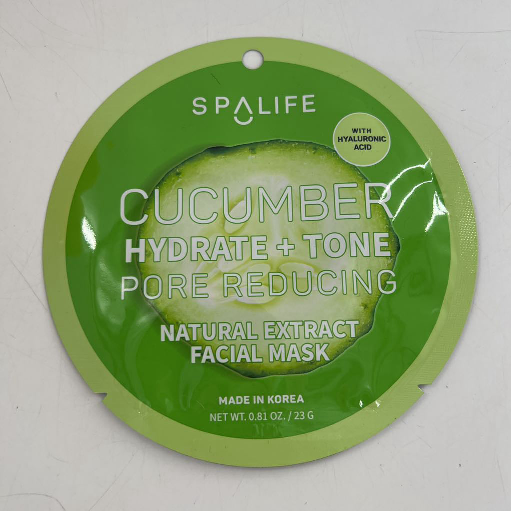 natural extract facial mask-cucumber