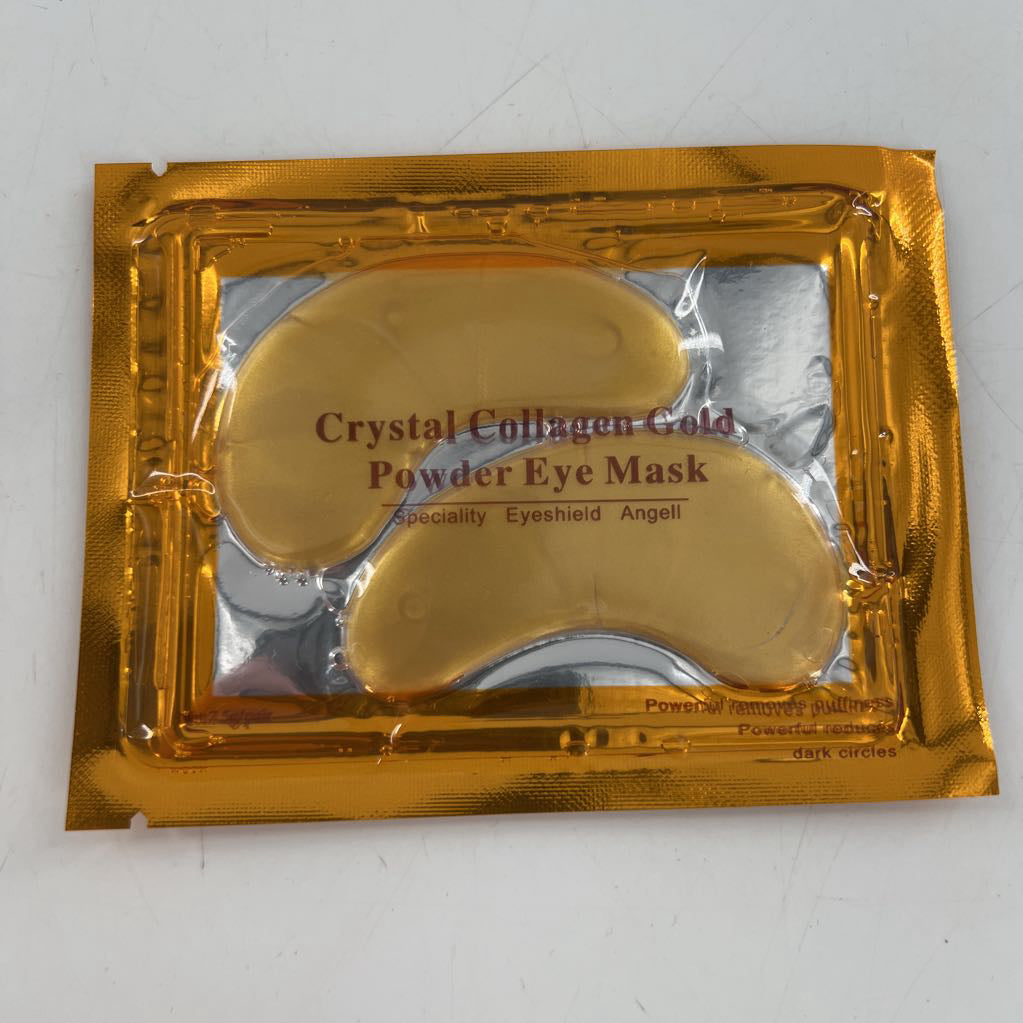 crystal collagen gold powder eye mask
