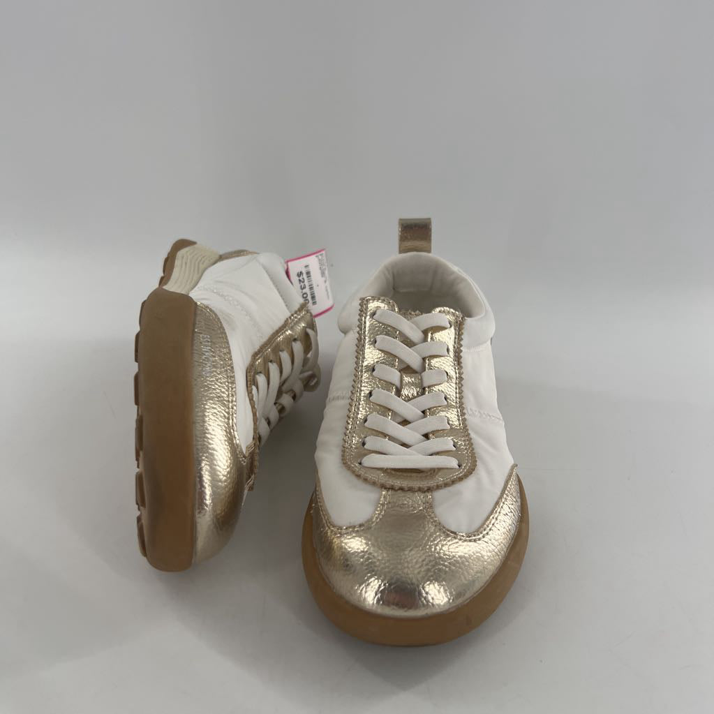 7 metallic & nylon slip-on sneaker