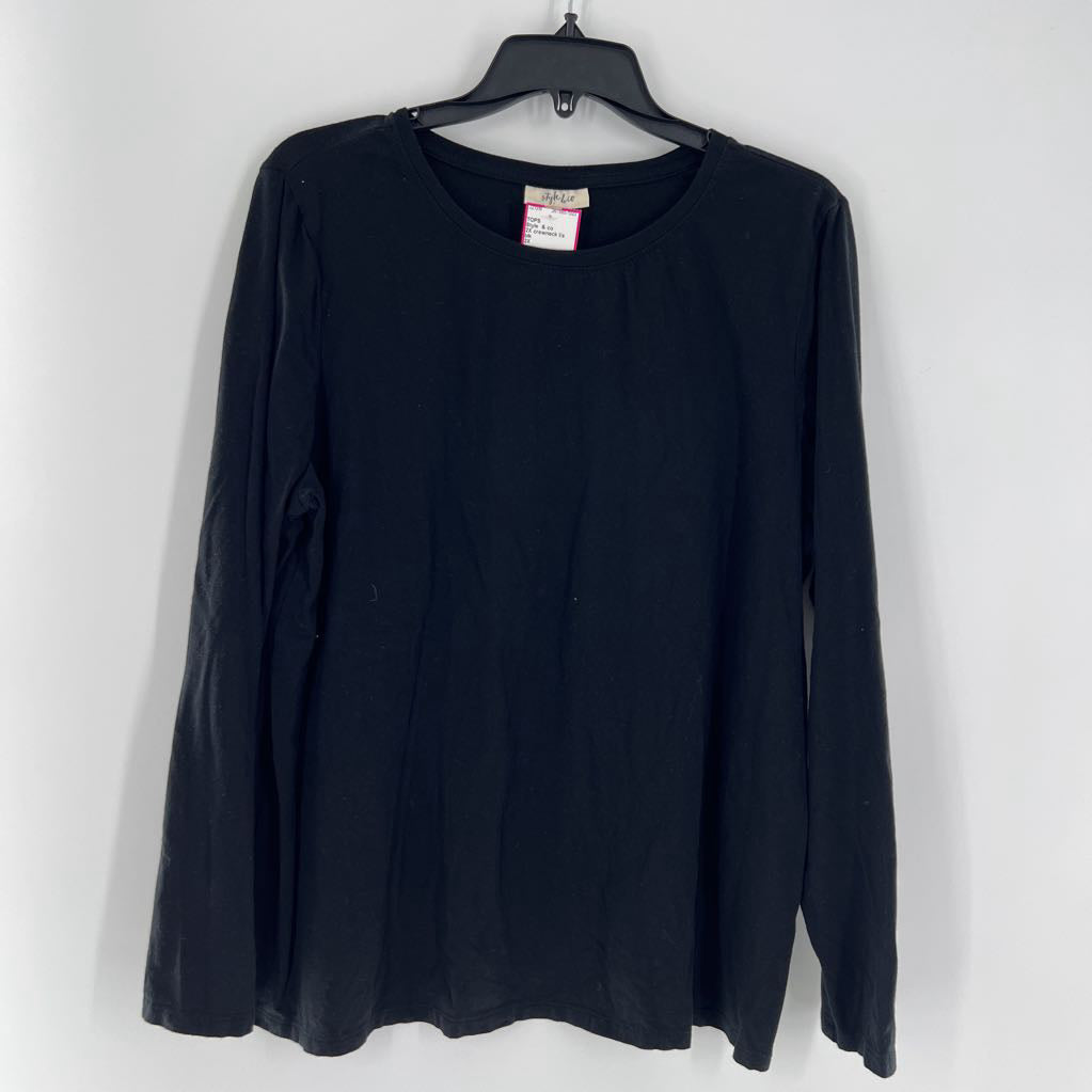 2X crewneck l/s tee