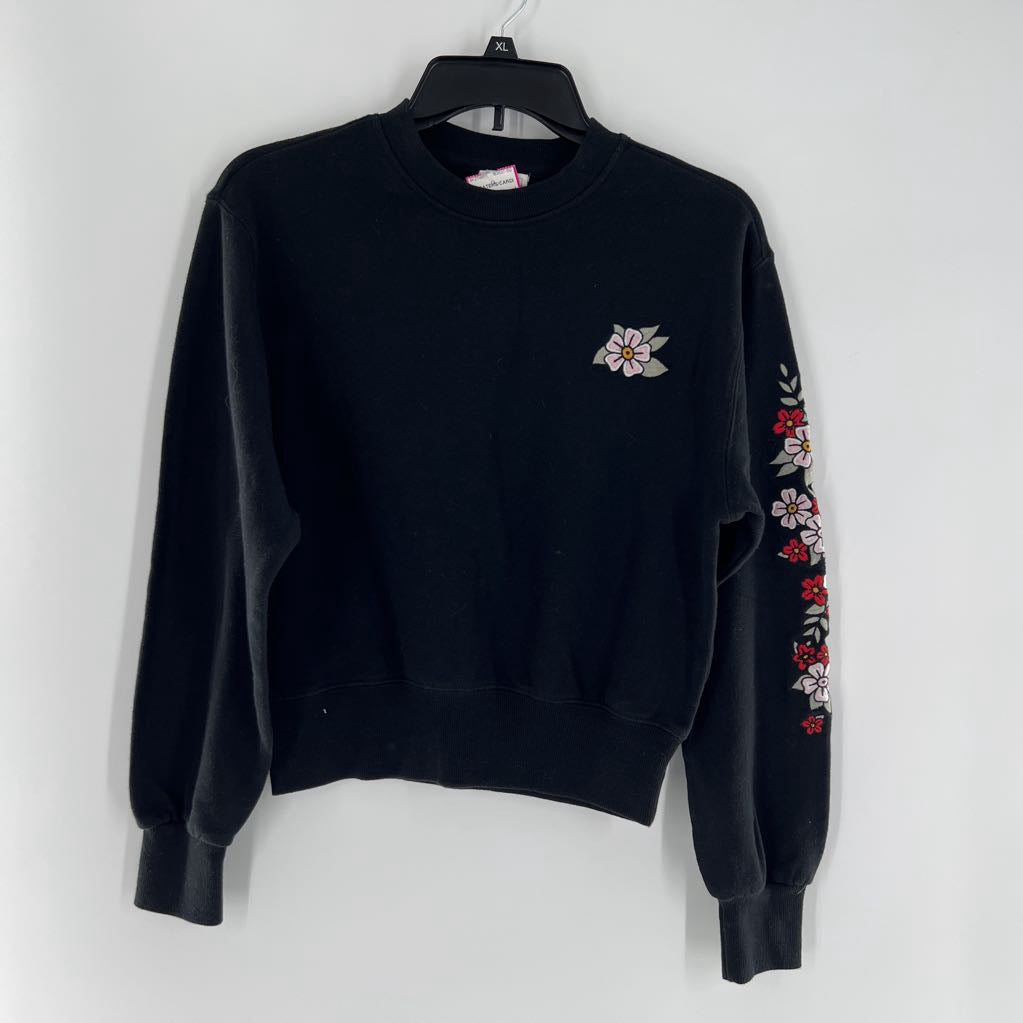 S flo embroidered sweatshirt
