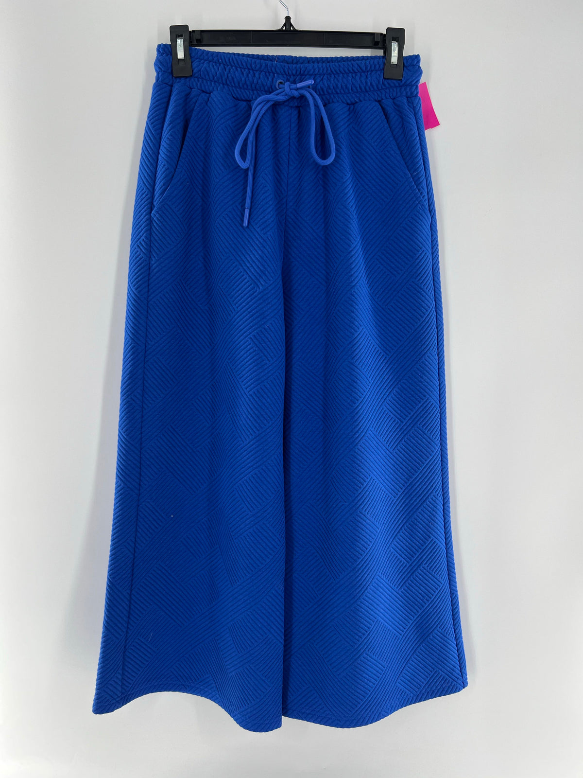 S quilted pull-on wide legpant