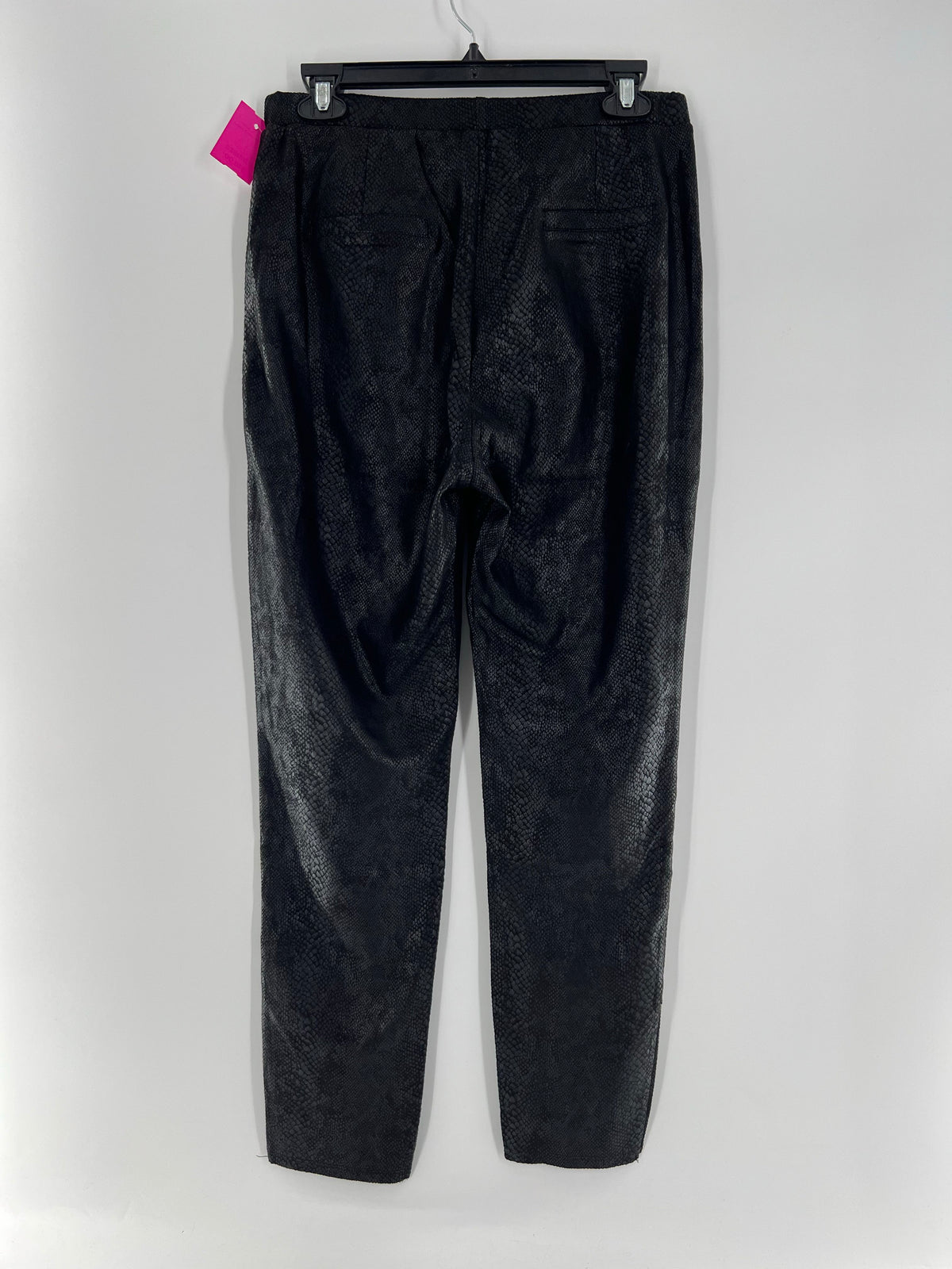 L python embossed pull-on pant