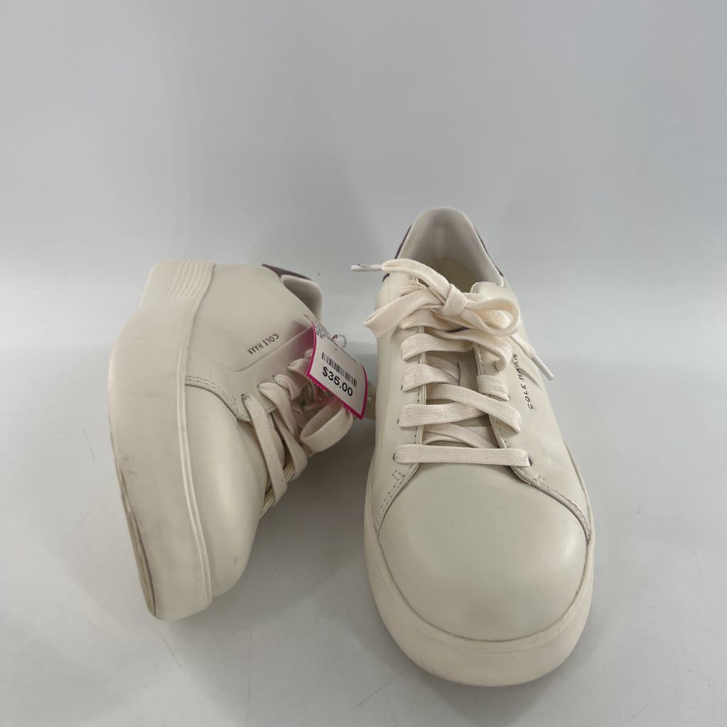 8.5 leather lace-up sneaker