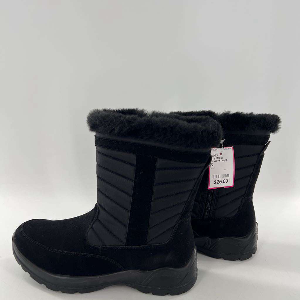 5.5 waterproof faux fur lined boot