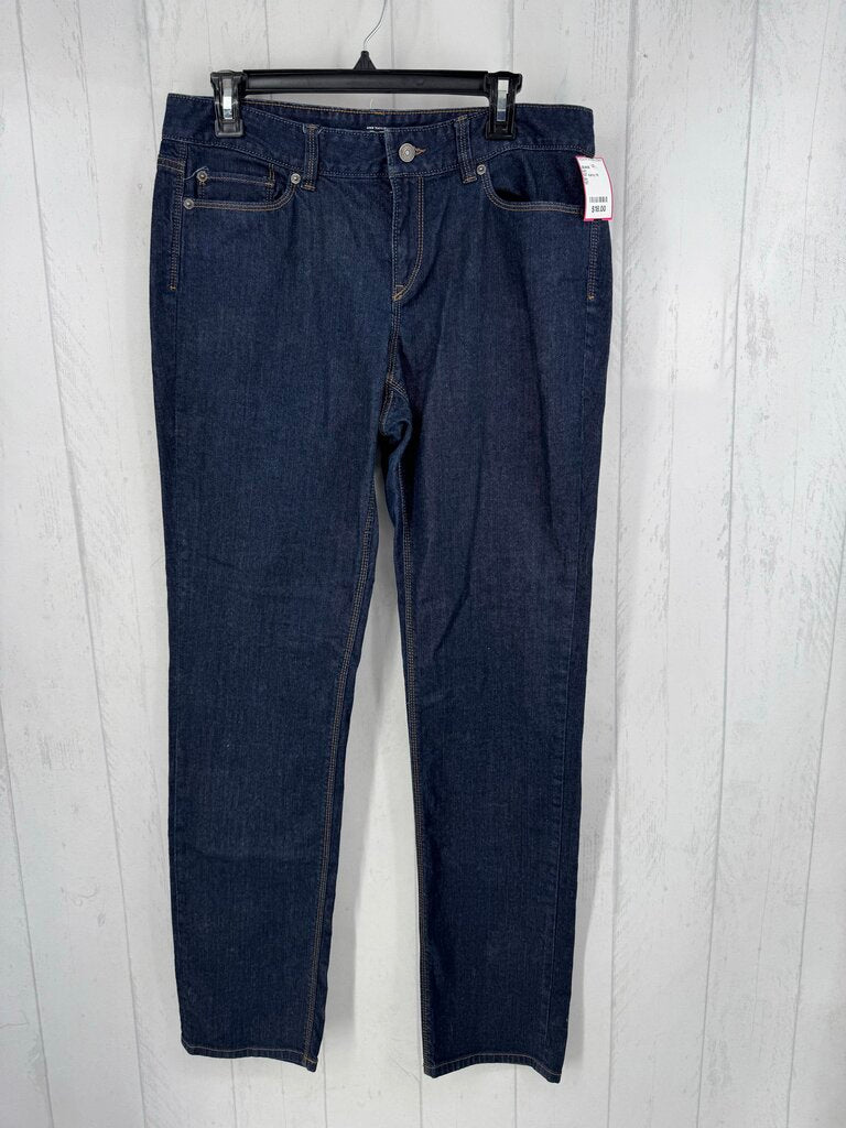 12T curvy fit straight leg jean
