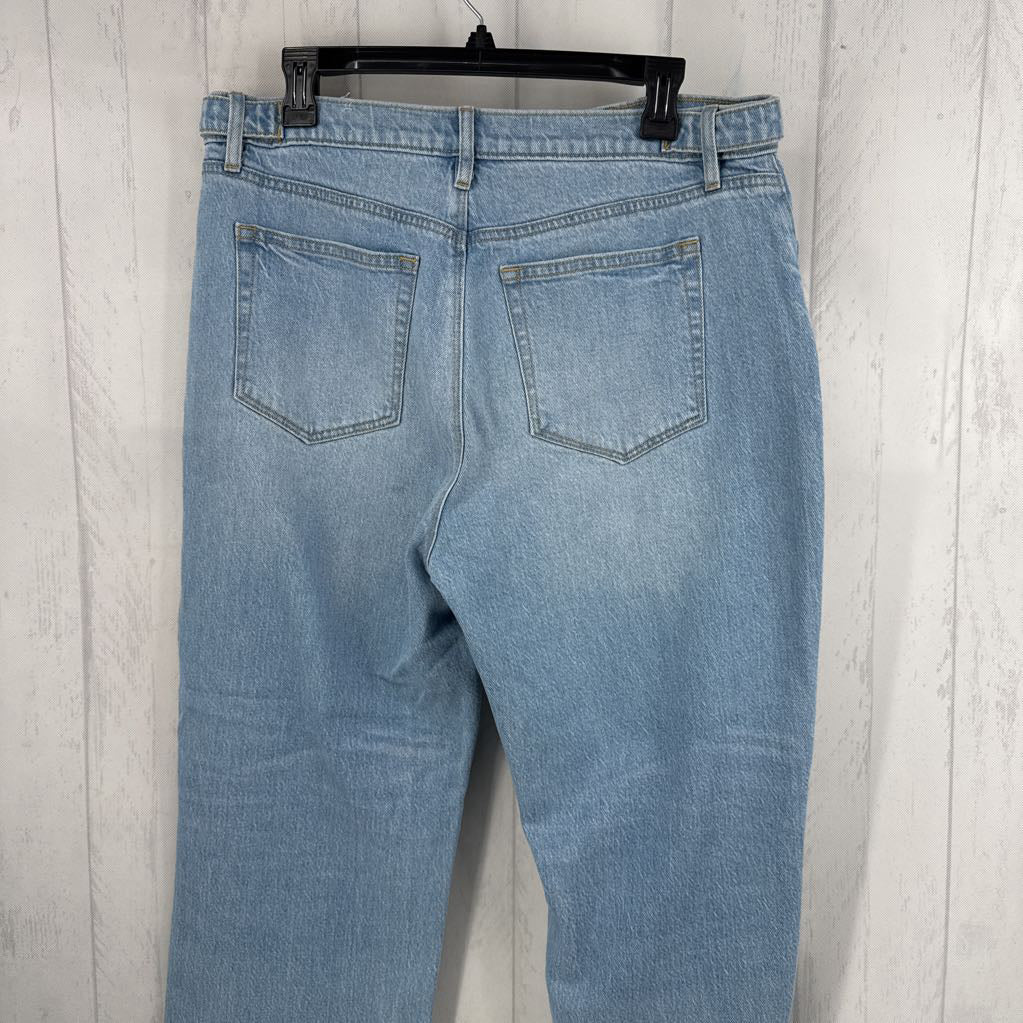 12 straight leg jean