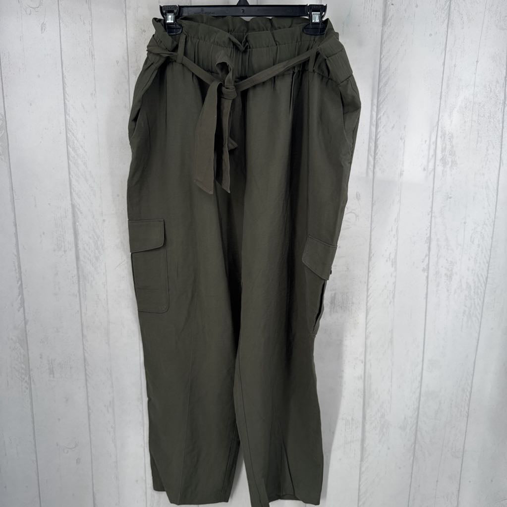 L paperbag waist belted pant