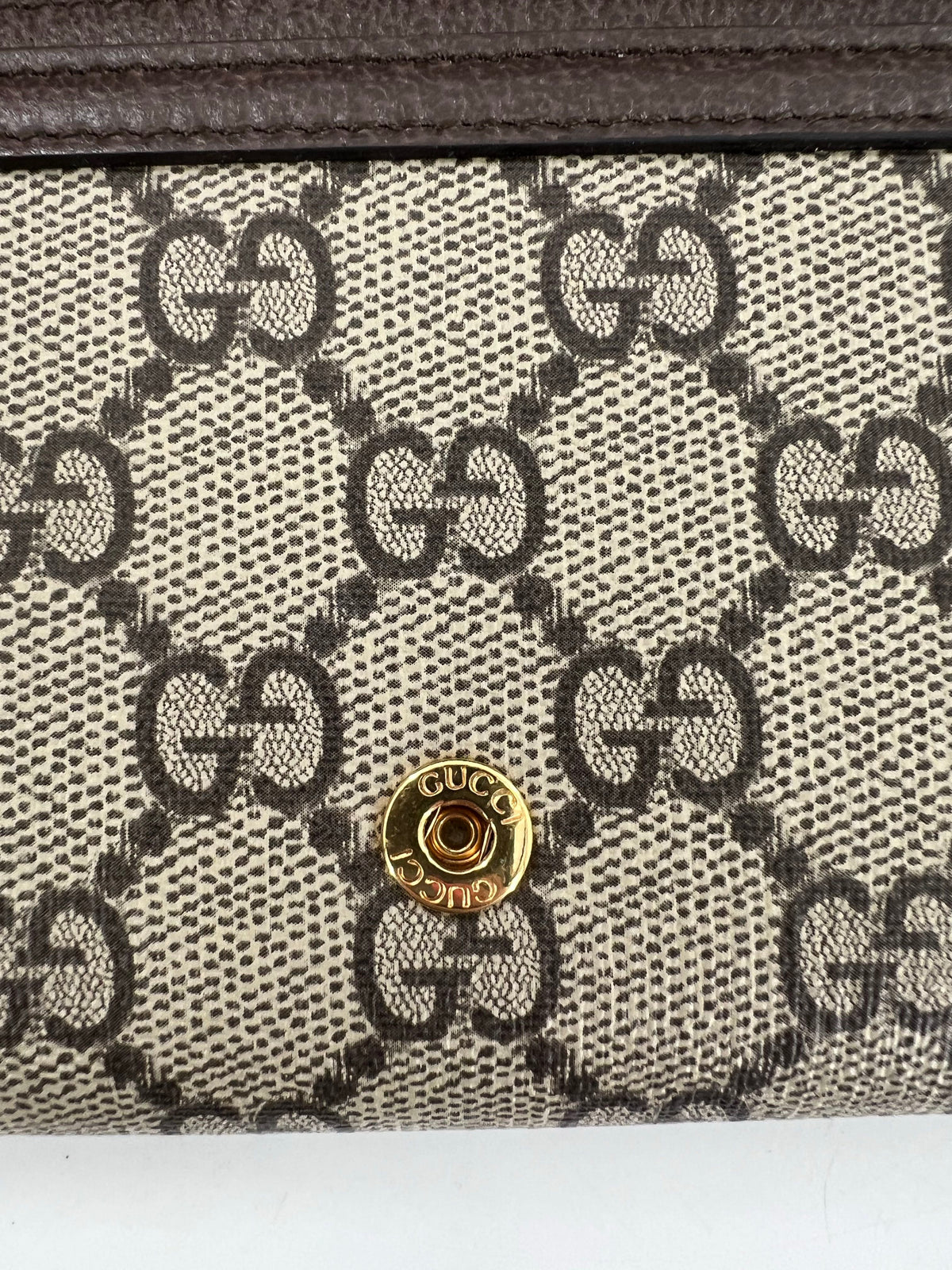 GG Supreme Blondie Continental chain wallet/crossbody