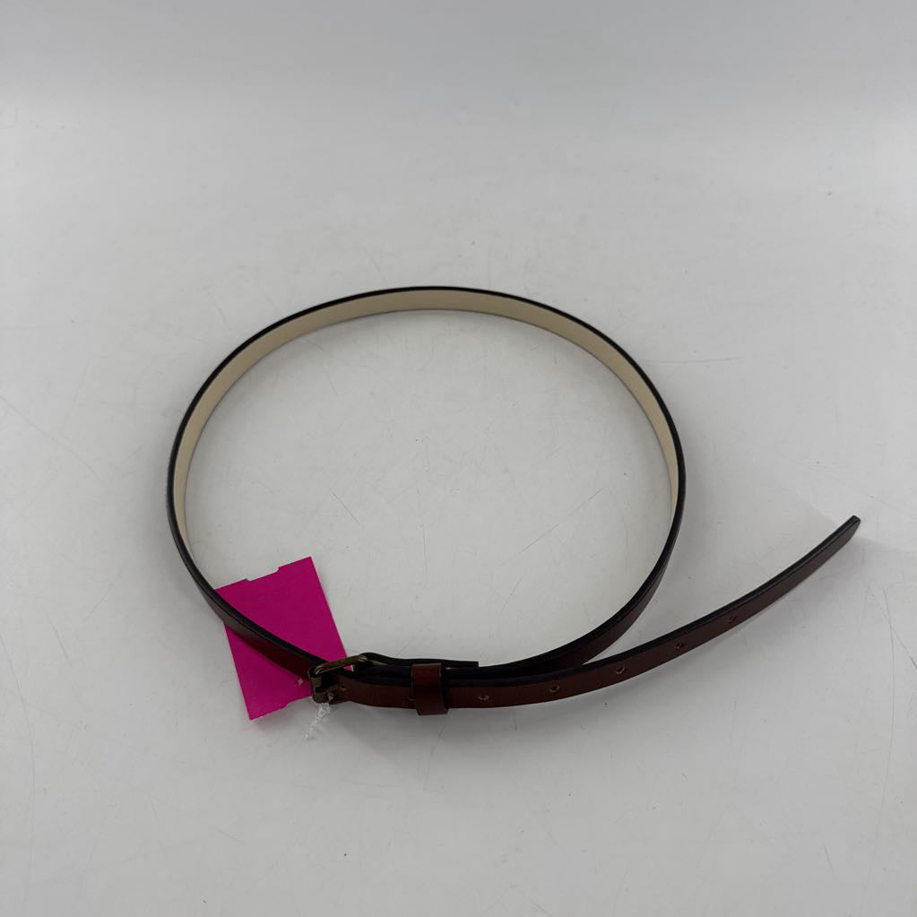 skinny brown belt