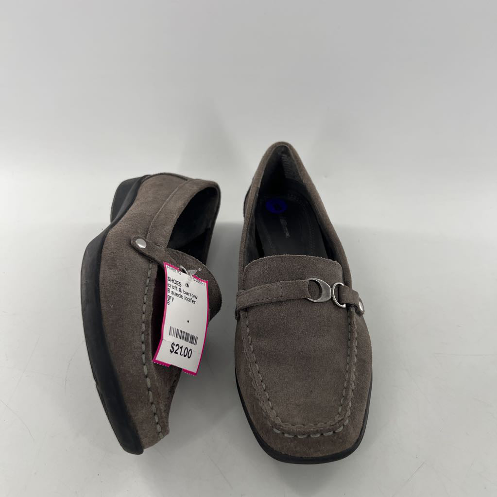 8 suede loafer