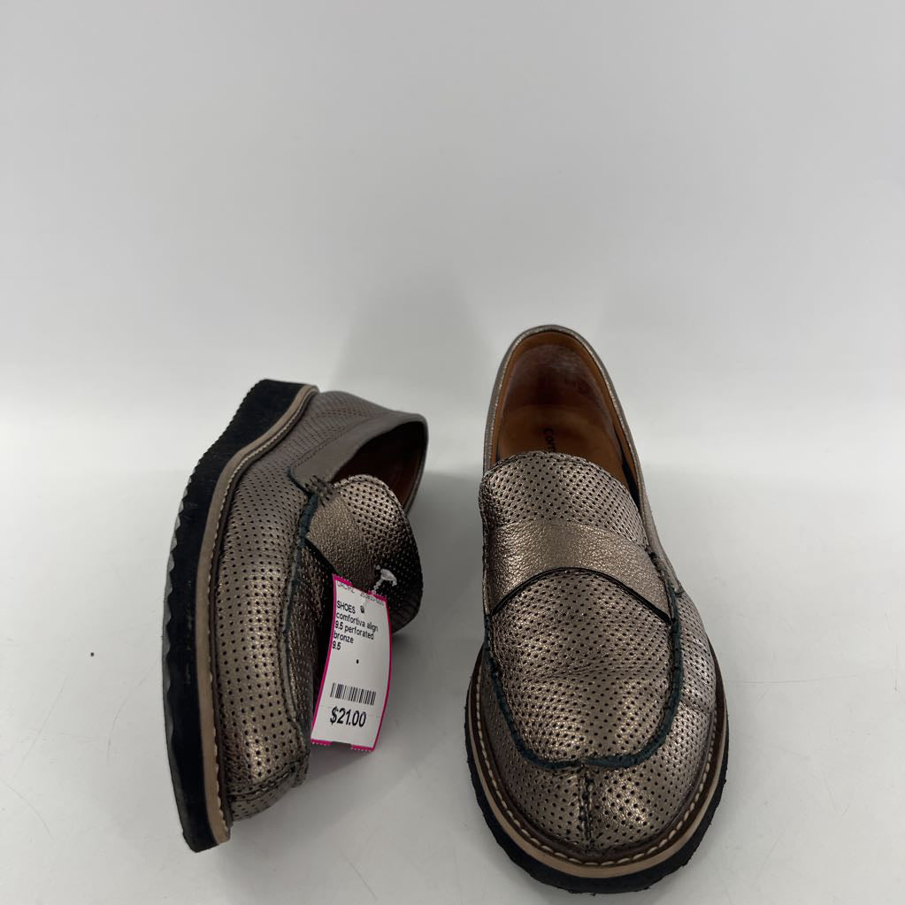 9.5 perforated leather loafer