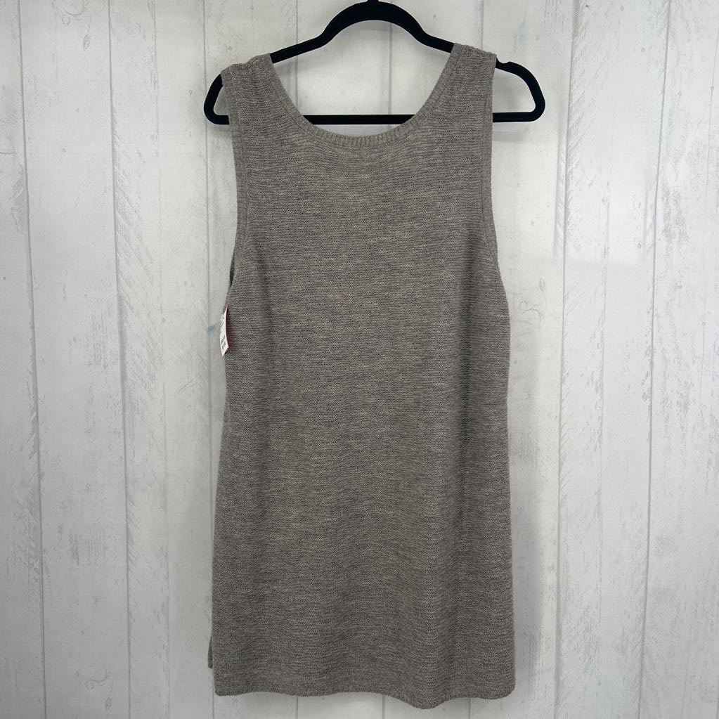 1X/2X knit tunic tank