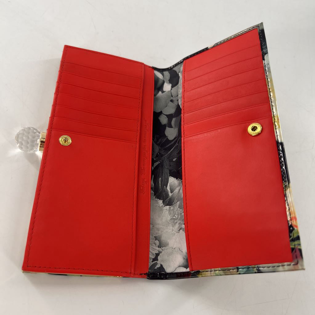 floral bobble matinee long wallet/clutch