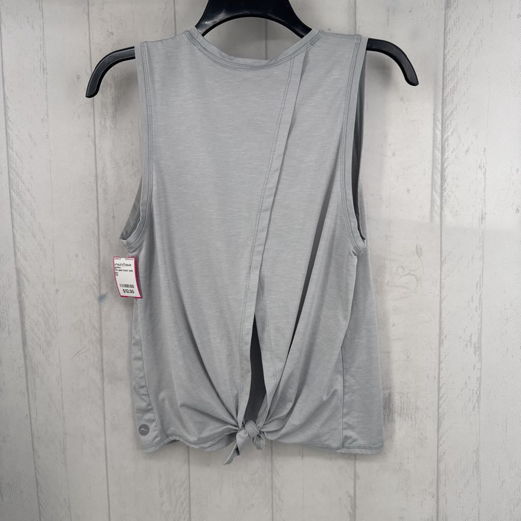 XS open back tank