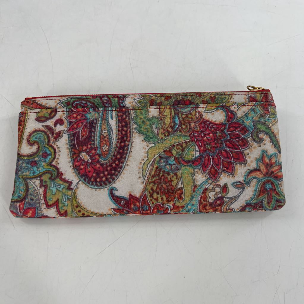 paisley bi-fold wallet