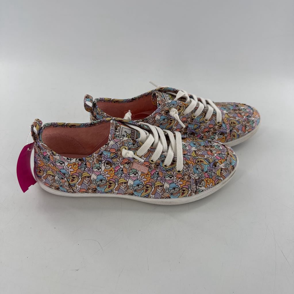 9 puppy print slip-on sneaker