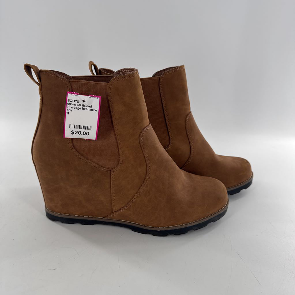 11 wedge heel ankle boot