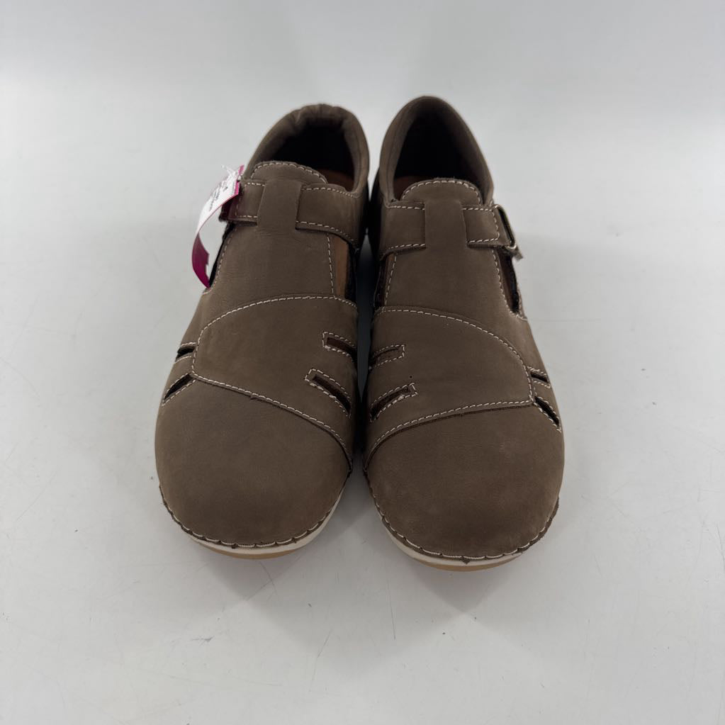 8 suede slip-ons