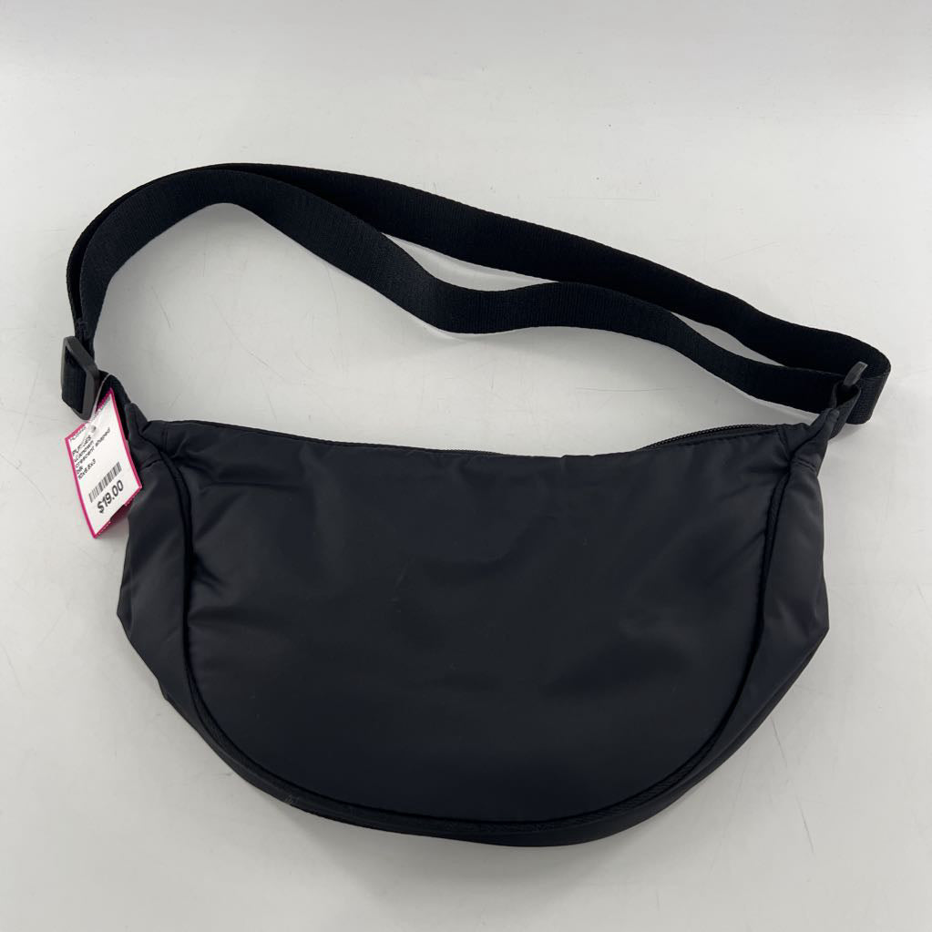 crescent shaped nylon crossbody