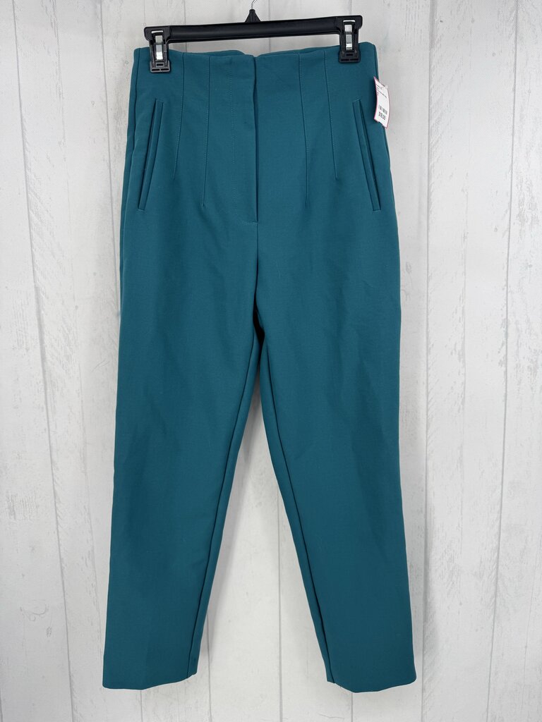 M hi-rise slim leg trouser