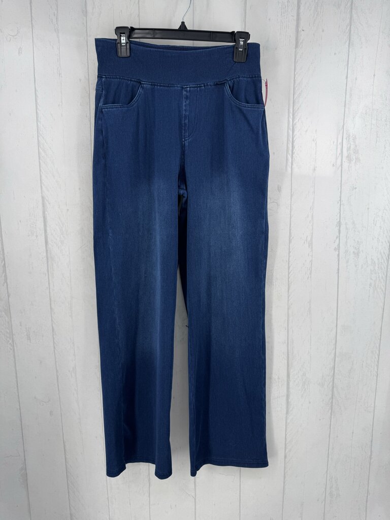M pull-on wide leg jean