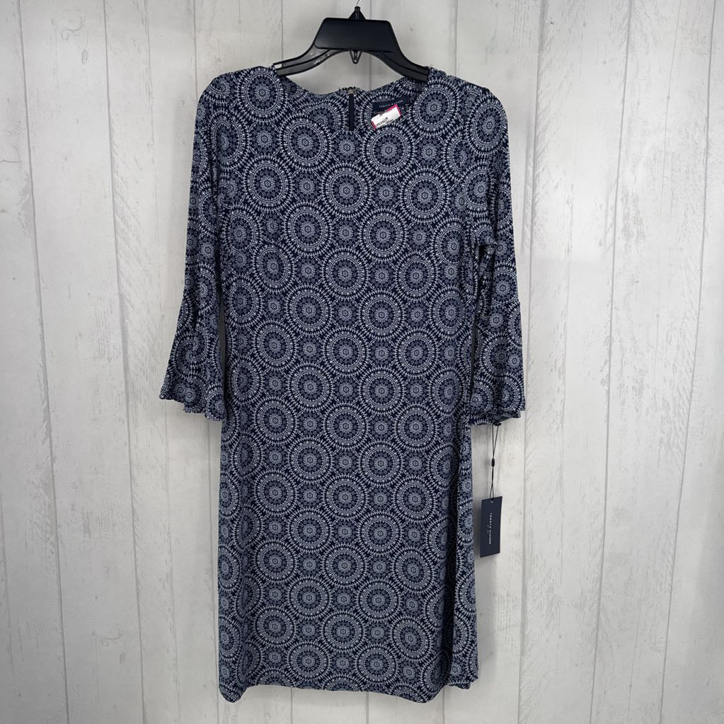 R99 4 medallion print 3/4 slv dress