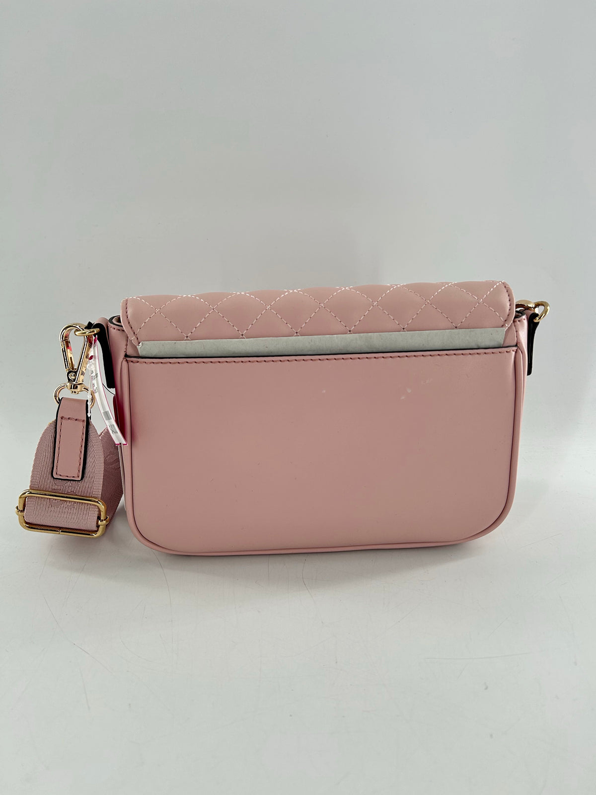 R80 logo charm quilted crossbody w/ coin purse