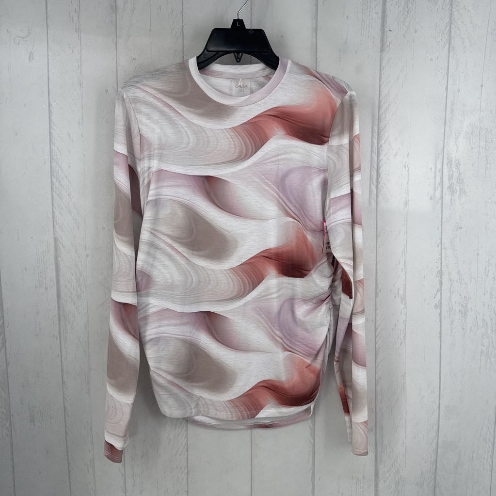 L colorful crewneck l/s tee