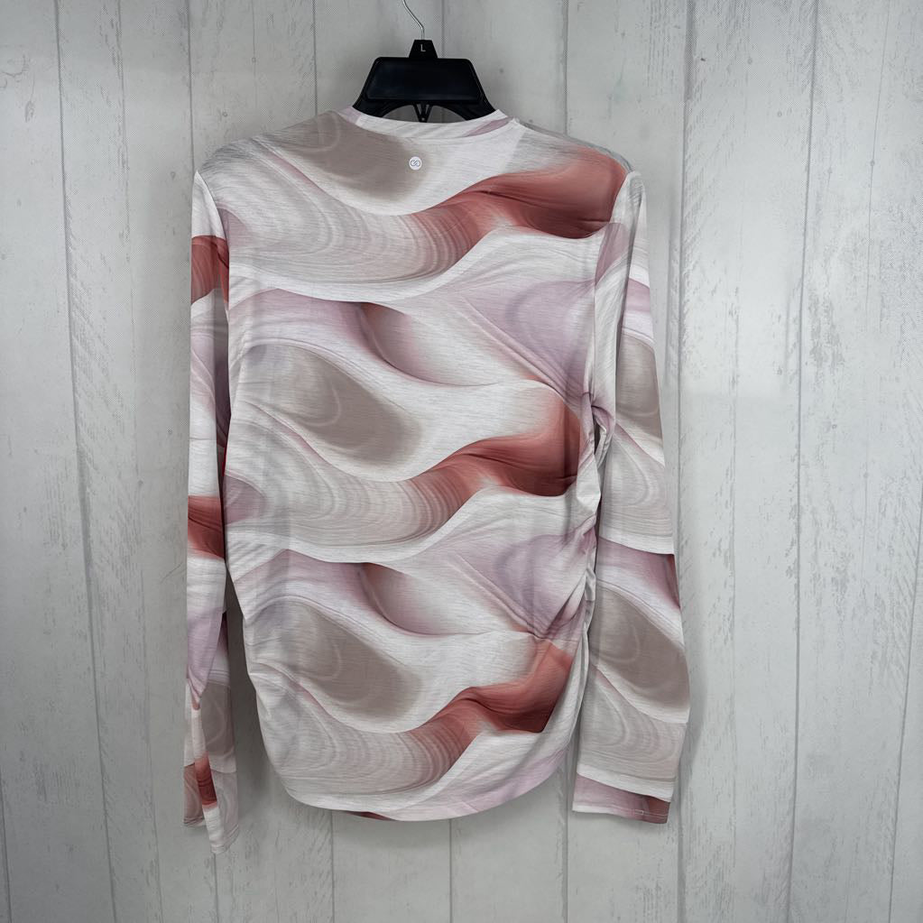 L colorful crewneck l/s tee
