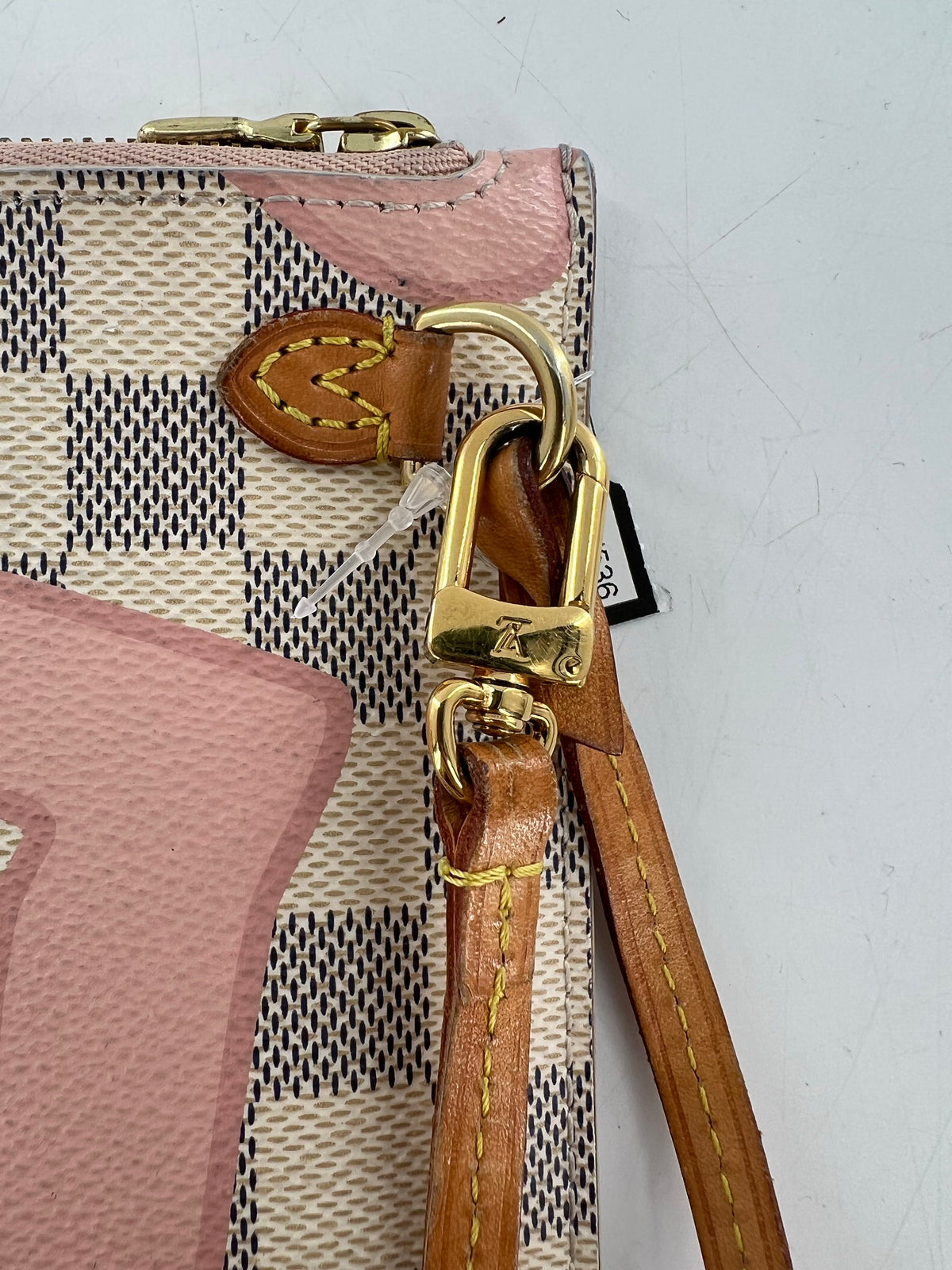 Damier Azur Tahitienne neverfull pochette