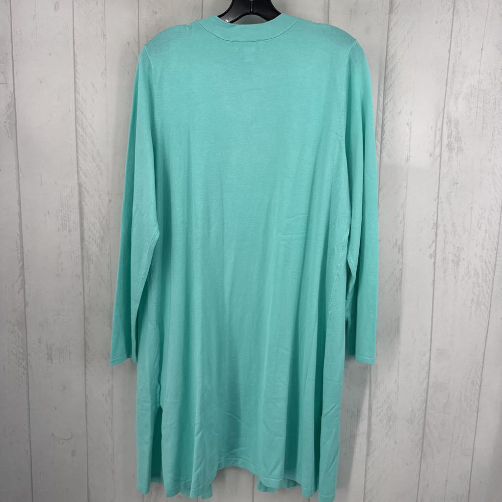 M open front cardi