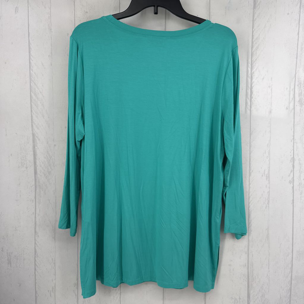 L crewneck l/s top