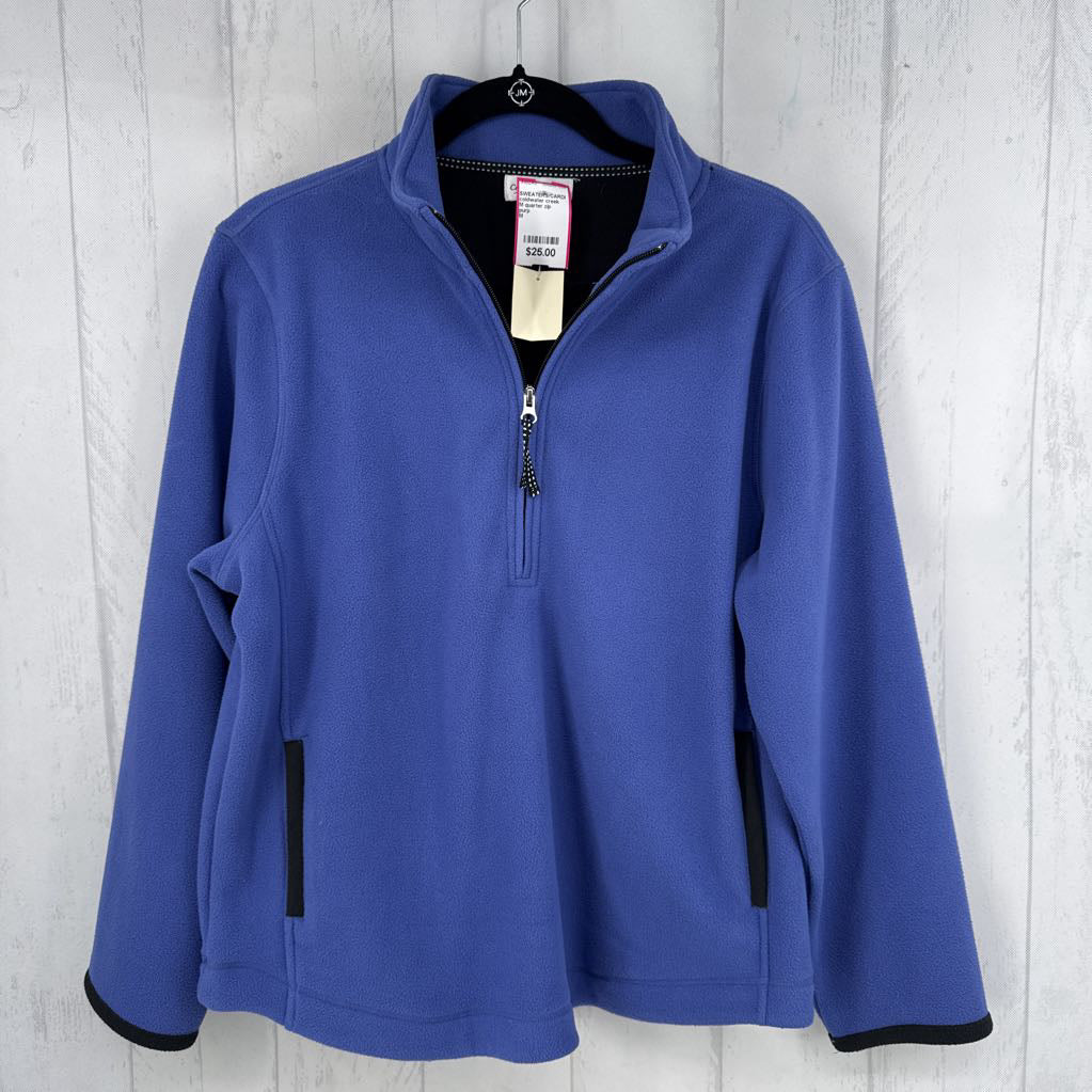 M quarter zip fleece pullover