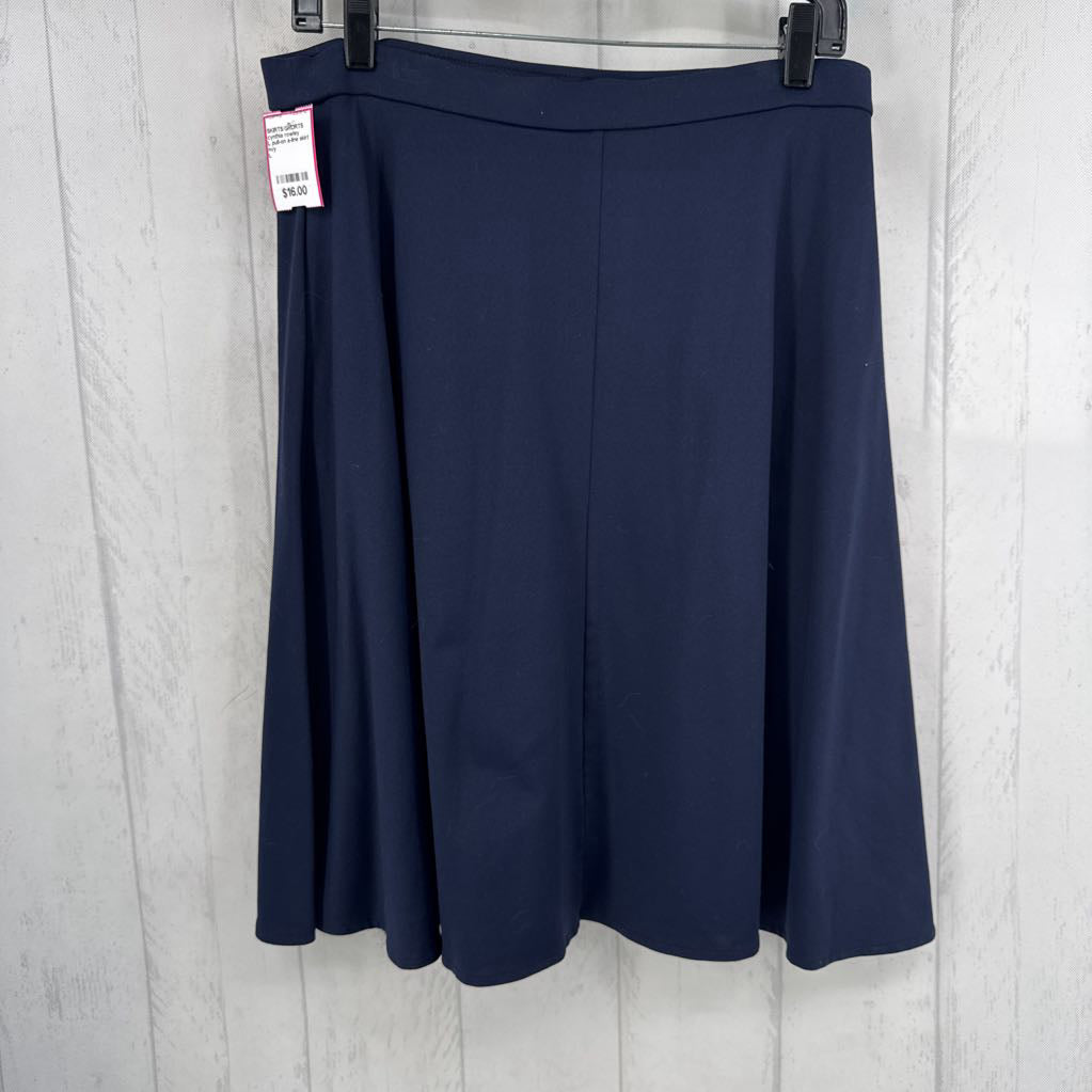 L pull-on a-line skirt