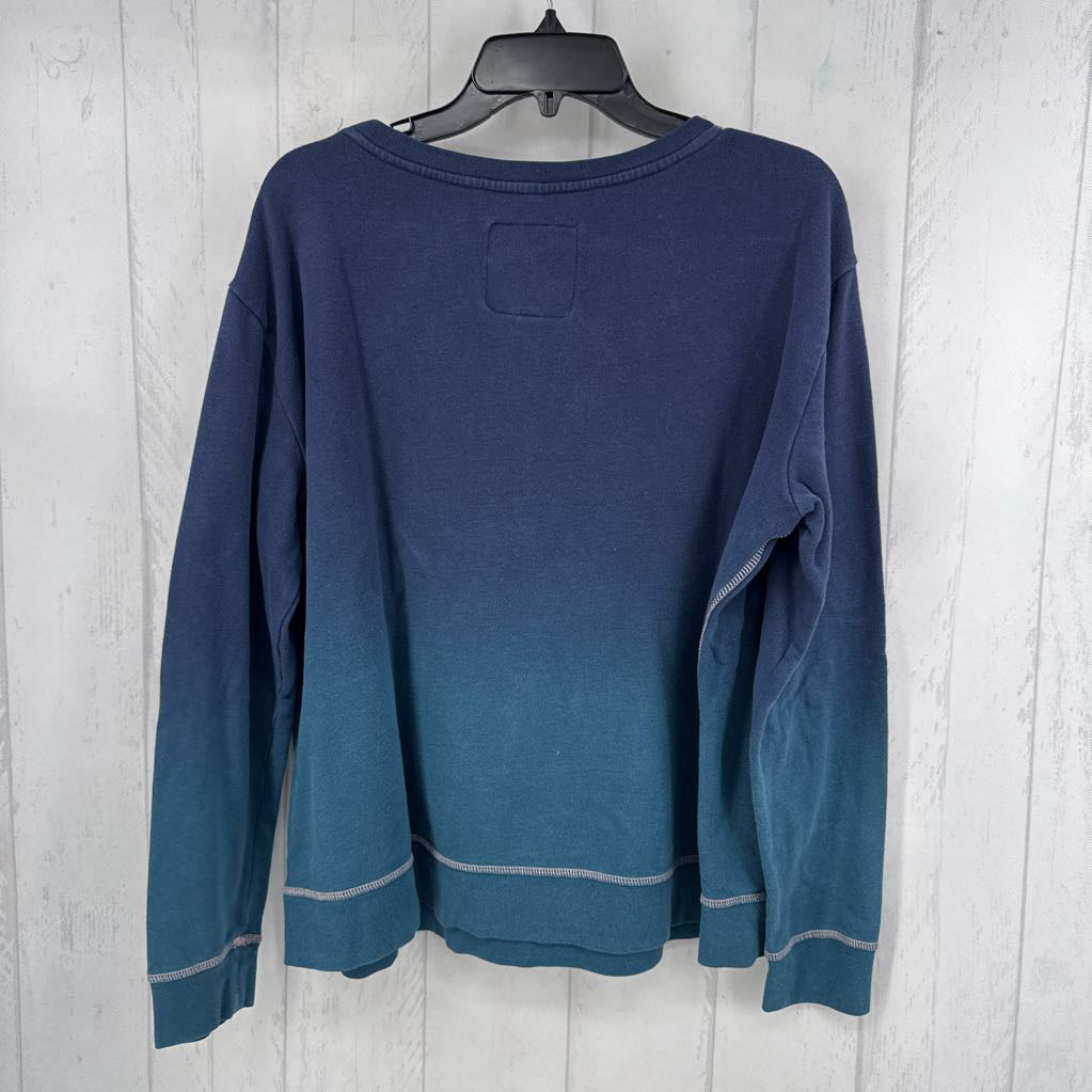 L ombre graphic crewneck sweatshirt