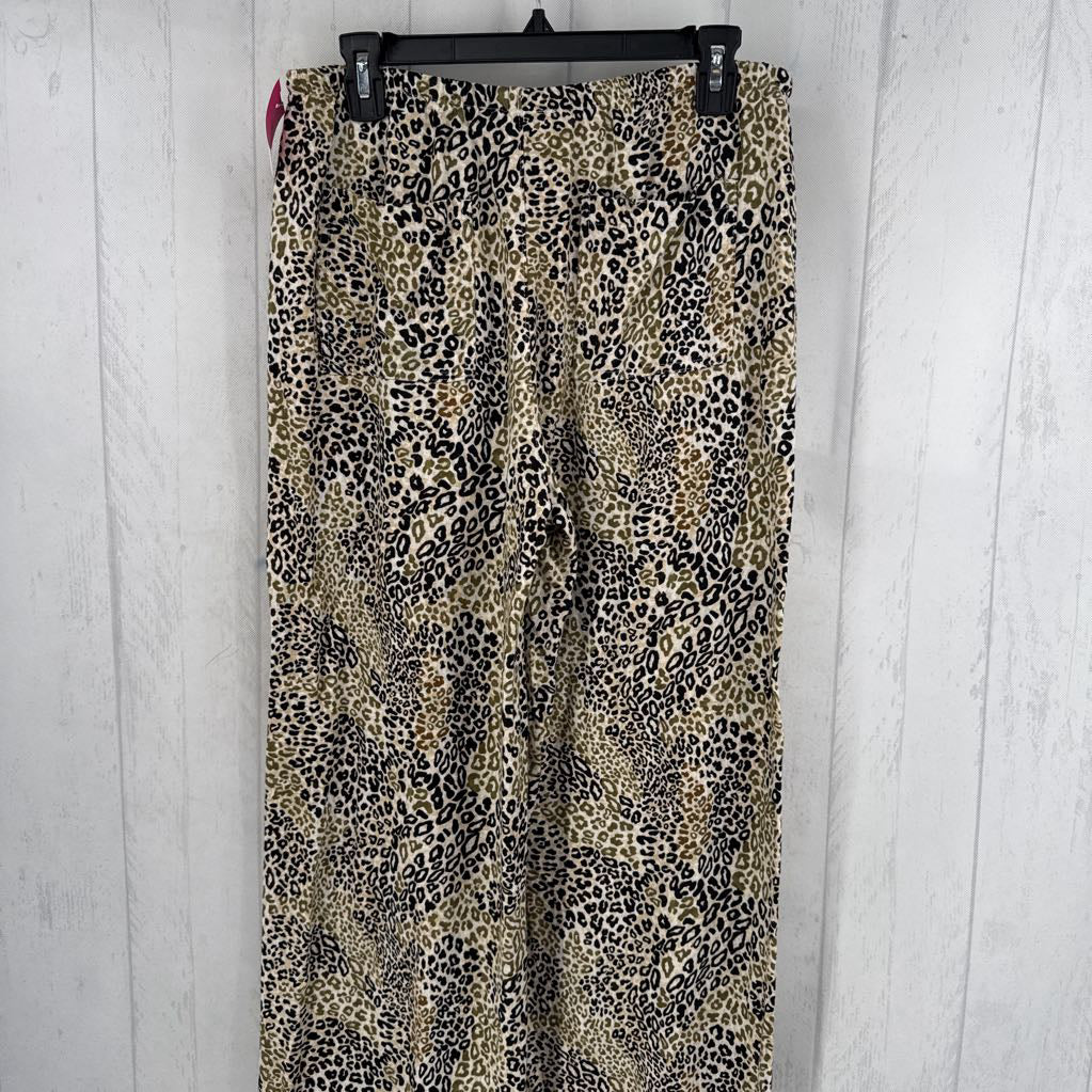 S animal print pull-on pant