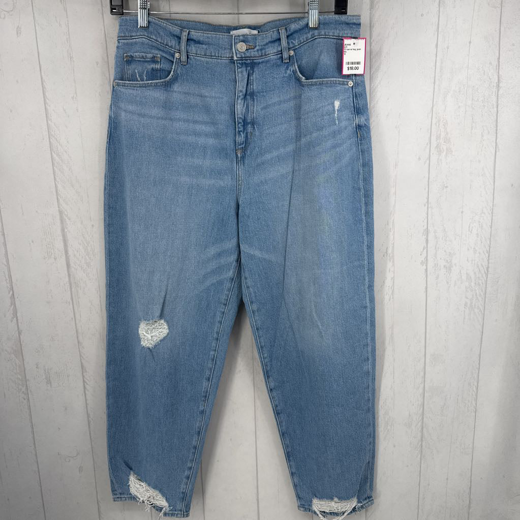 12 barrel leg jean