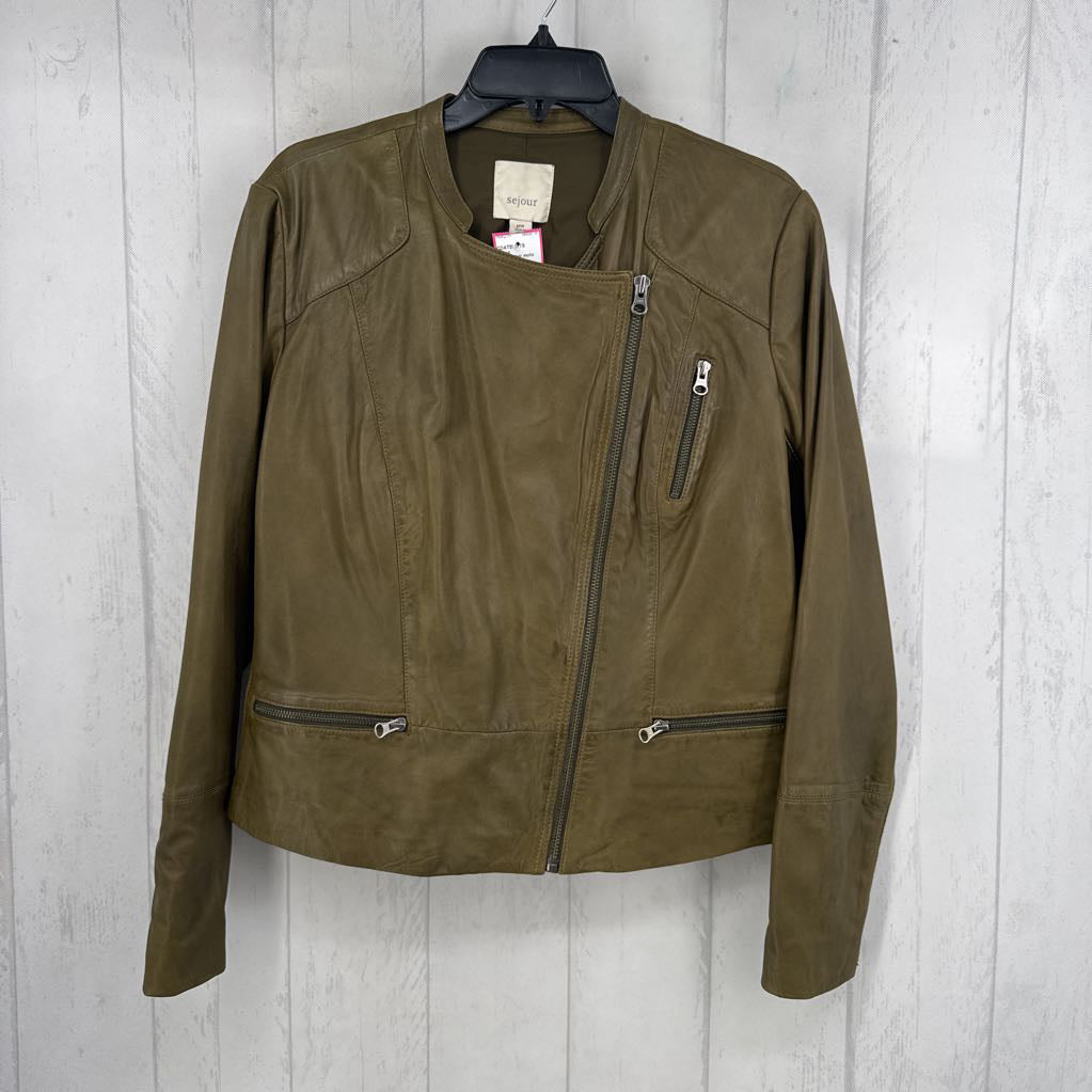 14w leather moto jacket
