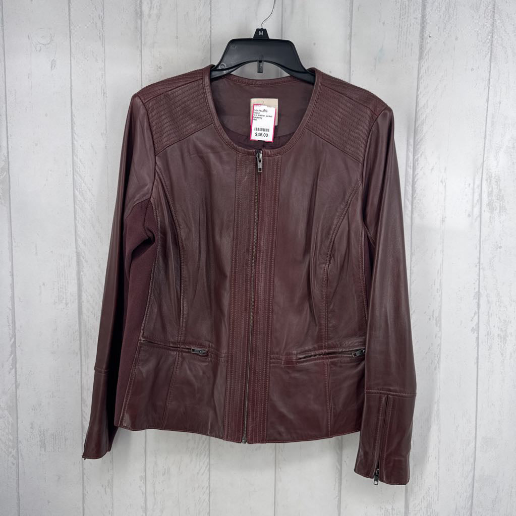 14w leather jacket