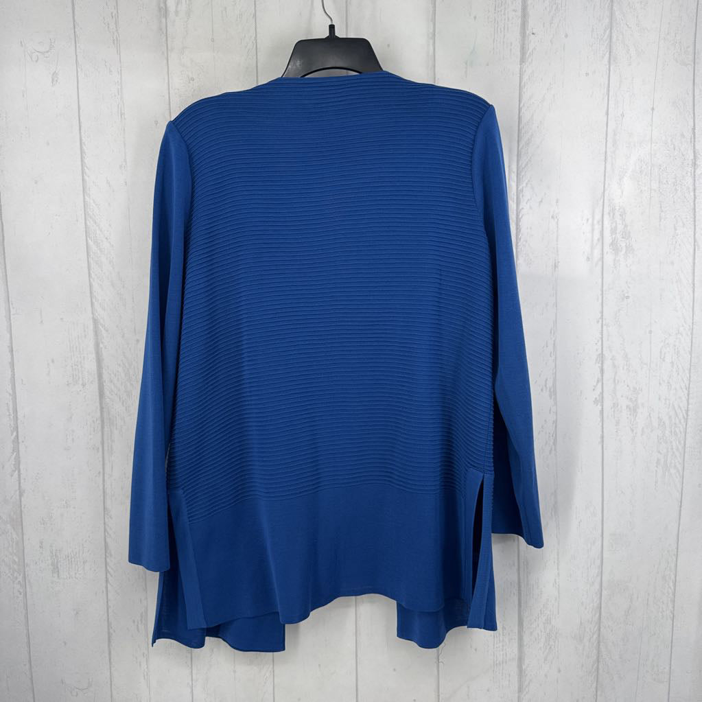 M rib knit cardi