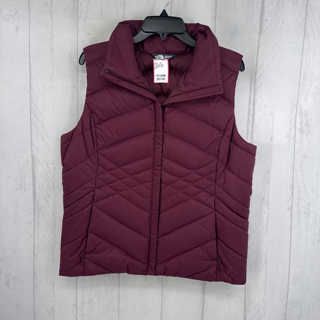 L quilted vest