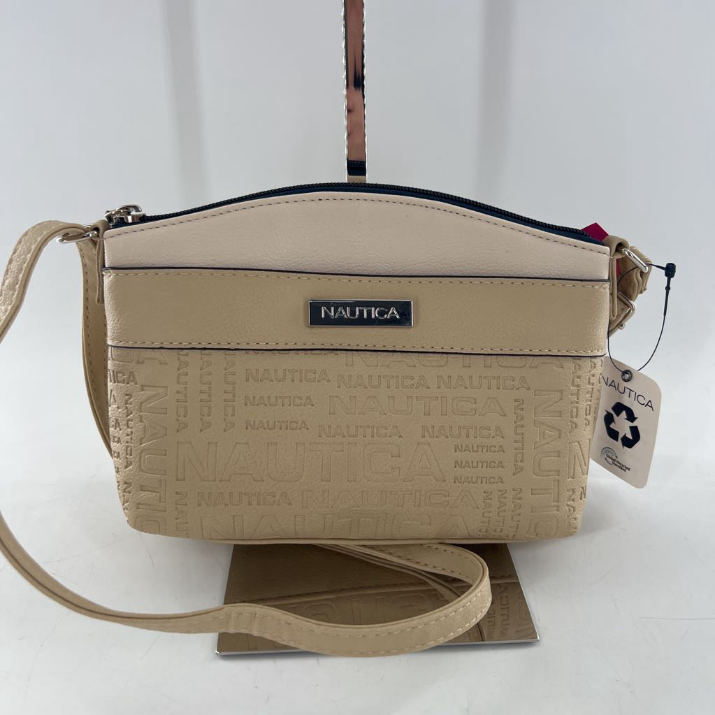 vegan leather embossed crossbody